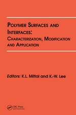 Polymer Surfaces and Interfaces: Characterization, Modification and Application