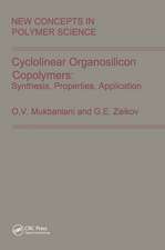 Cyclolinear Organosilicon Copolymers: Synthesis, Properties, Application