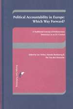 Political Accountability in Europe: A Traditional Concept of Parliamentary Democracy in an EU Context