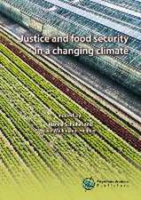 Justice and food security in a changing climate