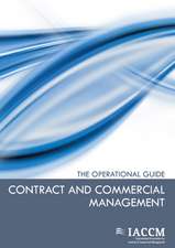 Contract and Commercial Management