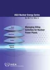 Managing Siting Activities for Nuclear Power Plants