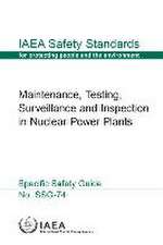 Maintenance, Testing, Surveillance and Inspection in Nuclear Power Plants