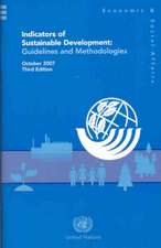 Indicators of Sustainable Development: Guidelines and Methodologies