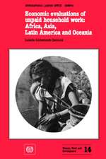 Economic Evaluations of Unpaid Household Work: Africa, Asia, Latin America and Oceania (Women, Work and Development No. 14)