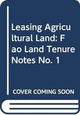 Leasing Agricultural Land