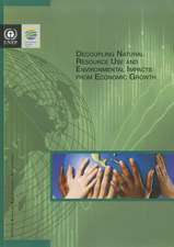 Decoupling Natural Resource Use and Environmental Impacts from Economic Growth