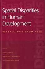 Spatial Disparities in Human Development: Perspectives from Asia