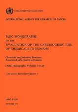 Chemicials and Industrial Processes Associated with Cancer in Humans. Supplement to IARC Vol 20