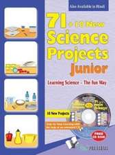 71+10 NEW SCIENCE PROJECT JUNIOR (WITH CD)