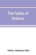 The fables of Avianus