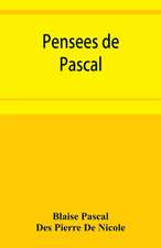 Pense¿es de Pascal