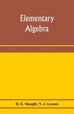 Elementary algebra