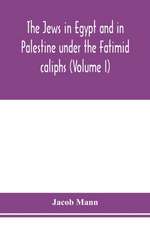 The Jews in Egypt and in Palestine under the Fa¿t¿imid caliphs; a contribution to their political and communal history based chiefly on genizah material hitherto unpublished (Volume I)