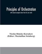 Principles of orchestration