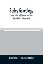 Bailey genealogy