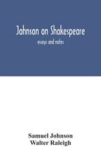 Johnson on Shakespeare