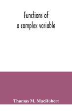 Functions of a complex variable