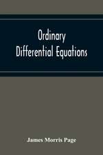 Ordinary Differential Equations