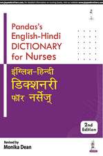 Panda's English-Hindi Dictionary for Nurses