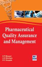 Pharmaceutical Quality Assurance and Management