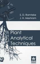 Plant Analytical Techniques