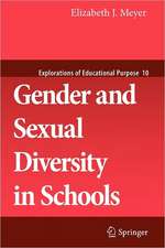 Gender and Sexual Diversity in Schools