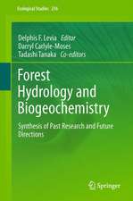 Forest Hydrology and Biogeochemistry: Synthesis of Past Research and Future Directions