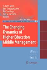 The Changing Dynamics of Higher Education Middle Management