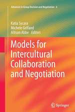 Models for Intercultural Collaboration and Negotiation