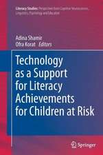 Technology as a Support for Literacy Achievements for Children at Risk