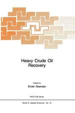 Heavy Crude Oil Recovery