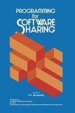 Programming for Software Sharing