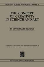 The Concept of Creativity in Science and Art