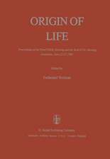 Origin of Life: Proceedings of the Third ISSOL Meeting and the Sixth ICOL Meeting, Jerusalem, June 22–27, 1980