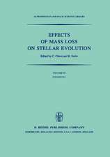 Effects of Mass Loss on Stellar Evolution: IAU Colloquium no. 59 Held in Miramare, Trieste, Italy, September 15–19, 1980