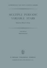 Multiple Periodic Variable Stars: Proceedings of the International Astronomical Union Colloquium No. 29, Held at Budapest, Hungary 1–5 September 1975