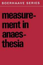 Measurement in Anaesthesia