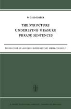 The Structure Underlying Measure Phrase Sentences