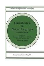 Quantification in Natural Languages: Volume I