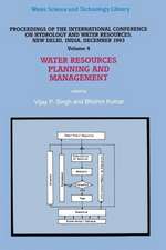 Water Resources Planning and Management: Proceedings of the International Conference on Hydrology and Water Resources, New Delhi, India, December 1993