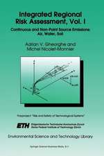 Integrated Regional Risk Assessment, Vol. I: Continuous and Non-Point Source Emissions: Air, Water, Soil