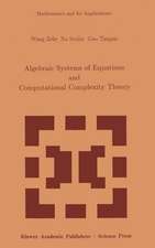 Algebraic Systems of Equations and Computational Complexity Theory