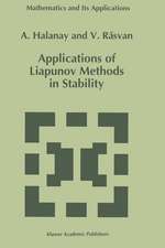 Applications of Liapunov Methods in Stability