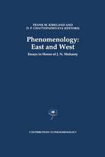 Phenomenology: East and West: Essays in Honor of J.N. Mohanty