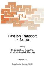 Fast Ion Transport in Solids