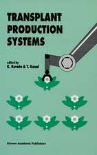 Transplant Production Systems: Proceedings of the International Symposium on Transplant Production Systems, Yokohama, Japan, 21–26 July 1992