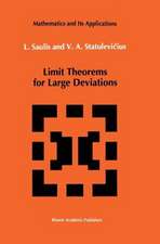 Limit Theorems for Large Deviations