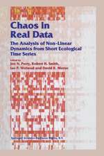 Chaos in Real Data: The Analysis of Non-Linear Dynamics from Short Ecological Time Series