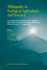 Allelopathy in Ecological Agriculture and Forestry: Proceedings of the III International Congress on Allelopathy in Ecological Agriculture and Forestry, Dharwad, India, 18–21 August 1998